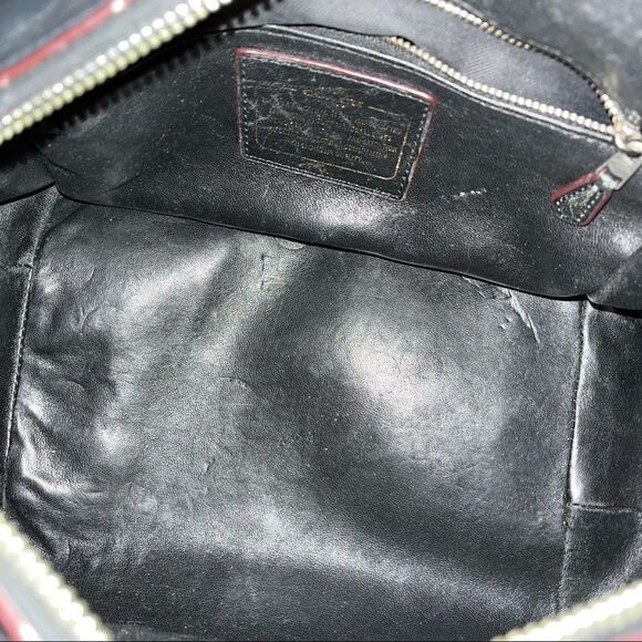 Coach Vintage Leather Ace Satchel Handbag - Picture 12 of 14